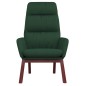 vidaXL Sillón de relax de tela verde oscuro vidaXL Sillón de relax de tela verde oscuro