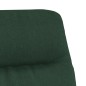 vidaXL Sillón de relax de tela verde oscuro vidaXL Sillón de relax de tela verde oscuro