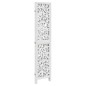 vidaXL Biombo separador de 3 paneles madera maciza Paulownia blanco vidaXL Biombo separador de 3 paneles madera maciza Paulownia blanco