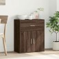 vidaXL Aparador de madera de ingeniería marrón roble 60x31x70 cm