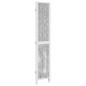 vidaXL Biombo separador de 3 paneles madera maciza Paulownia blanco vidaXL Biombo separador de 3 paneles madera maciza Paulownia blanco