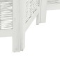 vidaXL Biombo separador de 3 paneles madera maciza Paulownia blanco vidaXL Biombo separador de 3 paneles madera maciza Paulownia blanco