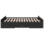 vidaXL Estructura cama con cajones madera ingeniería negra 160x200 cm