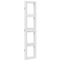 vidaXL Biombo separador de 3 paneles madera maciza Paulownia blanco vidaXL Biombo separador de 3 paneles madera maciza Paulownia blanco