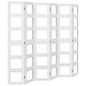 vidaXL Biombo separador de 6 paneles madera maciza Paulownia blanco vidaXL Biombo separador de 6 paneles madera maciza Paulownia blanco
