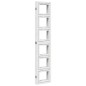 vidaXL Biombo separador de 6 paneles madera maciza Paulownia blanco vidaXL Biombo separador de 6 paneles madera maciza Paulownia blanco