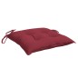 vidaXL Cojines de palets de jardín 2 uds Oxford rojo tinto 50x50x7 cm vidaXL Cojines de palets de jardín 2 uds Oxford rojo tinto 50x50x7 cm