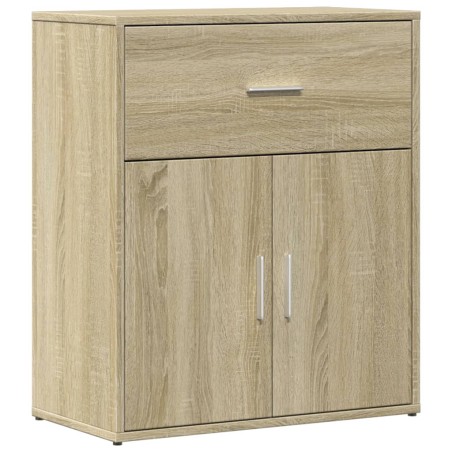 vidaXL Aparador de madera de ingeniería roble Sonoma 60x31x70 cm