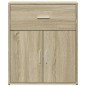 vidaXL Aparador de madera de ingeniería roble Sonoma 60x31x70 cm vidaXL Aparador de madera de ingeniería roble Sonoma 60x31x70 cm