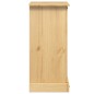 vidaXL Mesita de noche Corona madera maciza de pino 53x39x84 cm vidaXL Mesita de noche Corona madera maciza de pino 53x39x84 cm