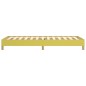vidaXL Estructura de cama de tela verde 80x200 cm vidaXL Estructura de cama de tela verde 80x200 cm