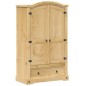 vidaXL Armario Corona madera maciza de pino 101x52x170 cm vidaXL Armario Corona madera maciza de pino 101x52x170 cm