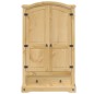 vidaXL Armario Corona madera maciza de pino 101x52x170 cm vidaXL Armario Corona madera maciza de pino 101x52x170 cm