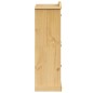 vidaXL Armario Corona madera maciza de pino 101x52x170 cm vidaXL Armario Corona madera maciza de pino 101x52x170 cm