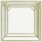 vidaXL Jaula gallinero madera impregnada pino y acero 3x1,5x1,5 m