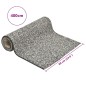 vidaXL Revestimiento de piedra gris 400x60 cm vidaXL Revestimiento de piedra gris 400x60 cm