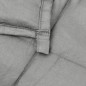 vidaXL Manta con peso tela gris 200x230 cm 13 kg vidaXL Manta con peso tela gris 200x230 cm 13 kg