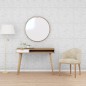 vidaXL Paneles de pared 12 uds XPS amatista blanco 50x50 cm 3 m² vidaXL Paneles de pared 12 uds XPS amatista blanco 50x50 cm 3 m²