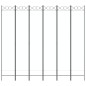vidaXL Biombo divisor de 6 paneles de tela blanco 240x220 cm vidaXL Biombo divisor de 6 paneles de tela blanco 240x220 cm