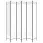 vidaXL Biombo divisor de 6 paneles de tela blanco 240x220 cm vidaXL Biombo divisor de 6 paneles de tela blanco 240x220 cm