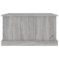 vidaXL Baúl almacenaje madera contrachapada gris sonoma 70x40x38 cm vidaXL Baúl almacenaje madera contrachapada gris sonoma 70x40x38 cm