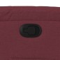 vidaXL Sillón reclinable elevable tela rojo tinto vidaXL Sillón reclinable elevable tela rojo tinto