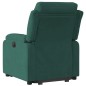 vidaXL Sillón reclinable elevable terciopelo verde oscuro vidaXL Sillón reclinable elevable terciopelo verde oscuro