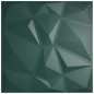 vidaXL Paneles de pared 24 uds XPS diamante verde 50x50 cm 6 m² vidaXL Paneles de pared 24 uds XPS diamante verde 50x50 cm 6 m²