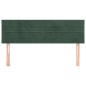 vidaXL Cabeceros 2 unidades terciopelo verde oscuro 72x5x78/88 cm vidaXL Cabeceros 2 unidades terciopelo verde oscuro 72x5x78/88 cm