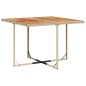 vidaXL Set comedor de jardín 5 pzas con cojines ratán sintético beige