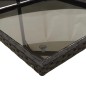 vidaXL Set de comedor de jardín 9 pzas y cojines ratán sintético negro vidaXL Set de comedor de jardín 9 pzas y cojines ratán sintético negro