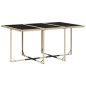 vidaXL Set comedor de jardín 7 pzas con cojines ratán sintético beige vidaXL Set comedor de jardín 7 pzas con cojines ratán sintético beige