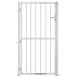 vidaXL Puerta de jardín de acero inoxidable 100x200 cm vidaXL Puerta de jardín de acero inoxidable 100x200 cm