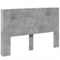 vidaXL Cabecero de cama con luz LED gris hormigón 160x16,5x103,5 cm vidaXL Cabecero de cama con luz LED gris hormigón 160x16,5x103,5 cm