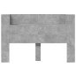 vidaXL Cabecero de cama con luz LED gris hormigón 160x16,5x103,5 cm vidaXL Cabecero de cama con luz LED gris hormigón 160x16,5x103,5 cm