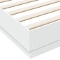 vidaXL Estructura de cama madera de ingeniería blanca 180x200 cm vidaXL Estructura de cama madera de ingeniería blanca 180x200 cm