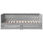 vidaXL Tumbona con cajones madera ingeniería gris Sonoma 90x190 cm vidaXL Tumbona con cajones madera ingeniería gris Sonoma 90x190 cm