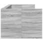 vidaXL Tumbona con cajones madera ingeniería gris Sonoma 90x190 cm vidaXL Tumbona con cajones madera ingeniería gris Sonoma 90x190 cm