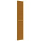 vidaXL Biombo separador de 4 paneles madera maciza paulownia marrón vidaXL Biombo separador de 4 paneles madera maciza paulownia marrón