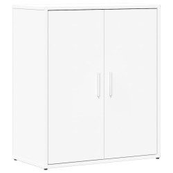 vidaXL Aparador de madera de ingeniería blanco 60x31x70 cm