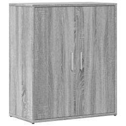 vidaXL Aparador de madera de ingeniería gris Sonoma 60x31x70 cm