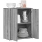 vidaXL Aparador de madera de ingeniería gris Sonoma 60x31x70 cm vidaXL Aparador de madera de ingeniería gris Sonoma 60x31x70 cm