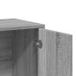 vidaXL Aparador de madera de ingeniería gris Sonoma 60x31x70 cm vidaXL Aparador de madera de ingeniería gris Sonoma 60x31x70 cm