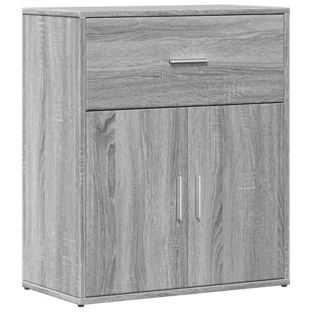 vidaXL Aparador de madera de ingeniería gris Sonoma 60x31x70 cm