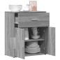 vidaXL Aparador de madera de ingeniería gris Sonoma 60x31x70 cm vidaXL Aparador de madera de ingeniería gris Sonoma 60x31x70 cm