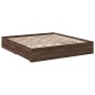 vidaXL Cama con cajones madera ingeniería marrón roble 180x200 cm vidaXL Cama con cajones madera ingeniería marrón roble 180x200 cm