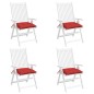 vidaXL Cojines de palets de jardín 4 uds tela Oxford rojo 50x50x7 cm vidaXL Cojines de palets de jardín 4 uds tela Oxford rojo 50x50x7 cm