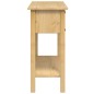 vidaXL Mesa consola Corona madera maciza de pino 114x34,5x73 cm vidaXL Mesa consola Corona madera maciza de pino 114x34,5x73 cm