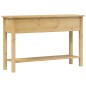 vidaXL Mesa consola Corona madera maciza de pino 114x34,5x73 cm vidaXL Mesa consola Corona madera maciza de pino 114x34,5x73 cm