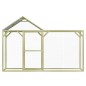 vidaXL Jaula gallinero madera impregnada pino y acero 3x1,5x2 m vidaXL Jaula gallinero madera impregnada pino y acero 3x1,5x2 m